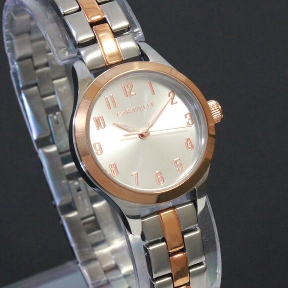 Caravelle Woman\'s Traditional Watch By Bulova Two Tone Stainless 24mm main image 13